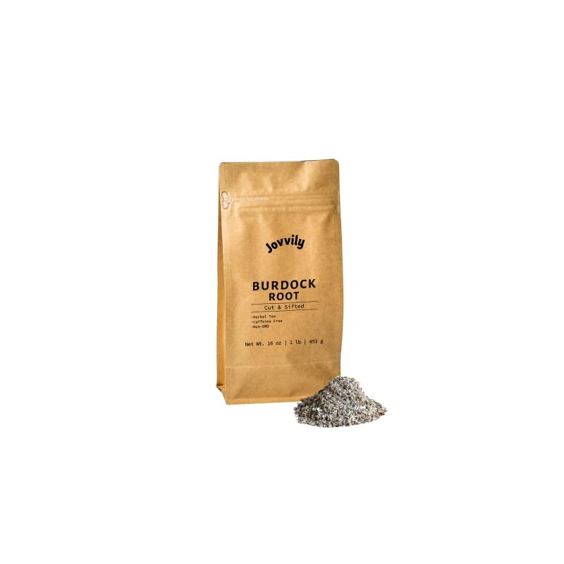 Jovvily Raíz de Bardana - 1 Lb - Cortada y