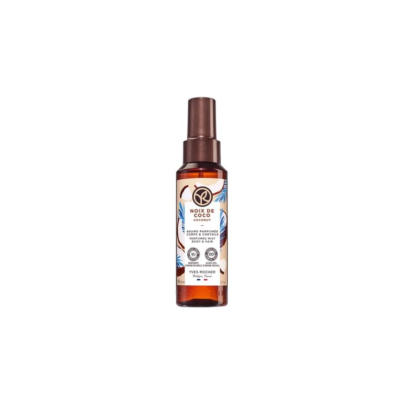 YVES ROCHER - Mist Cuerpo y Cabello, Coco, 96% de
