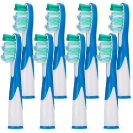 Replacement Toothbrush Heads Compatible with Oral B Sonic Complete Brush Heads Refills 8 Pack Brush Heads for Sonic, Sonic Complete & Vitality Sonic Oral-B Electric Base