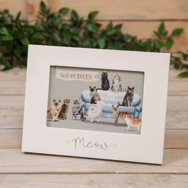 Best of Breed MEOW CAT PHOTO FRAME GIFT