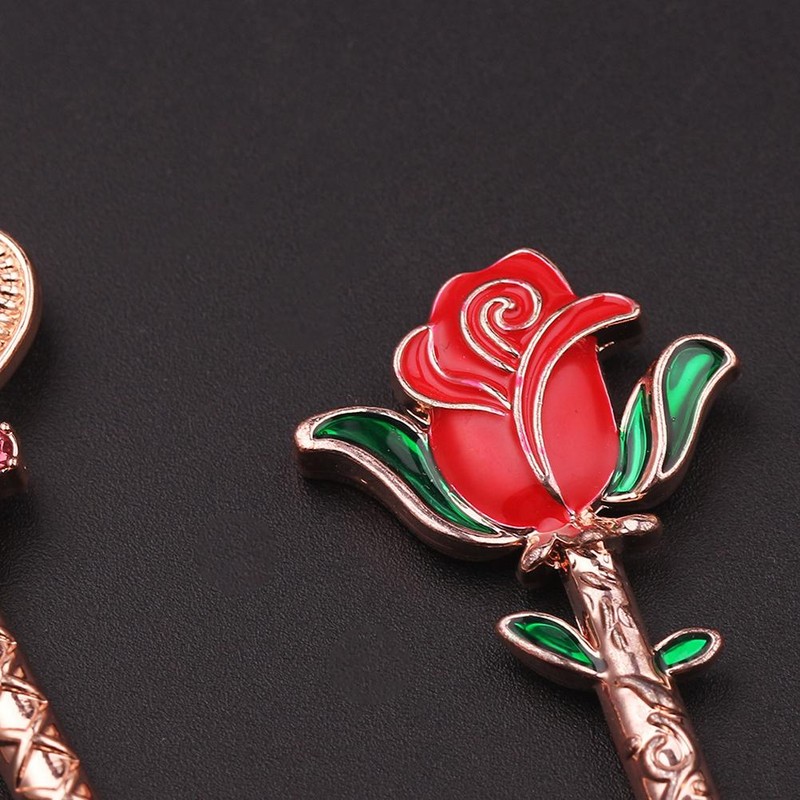 Makeup Brush Set Beauty And Beast Rose Makeup Brushes Set