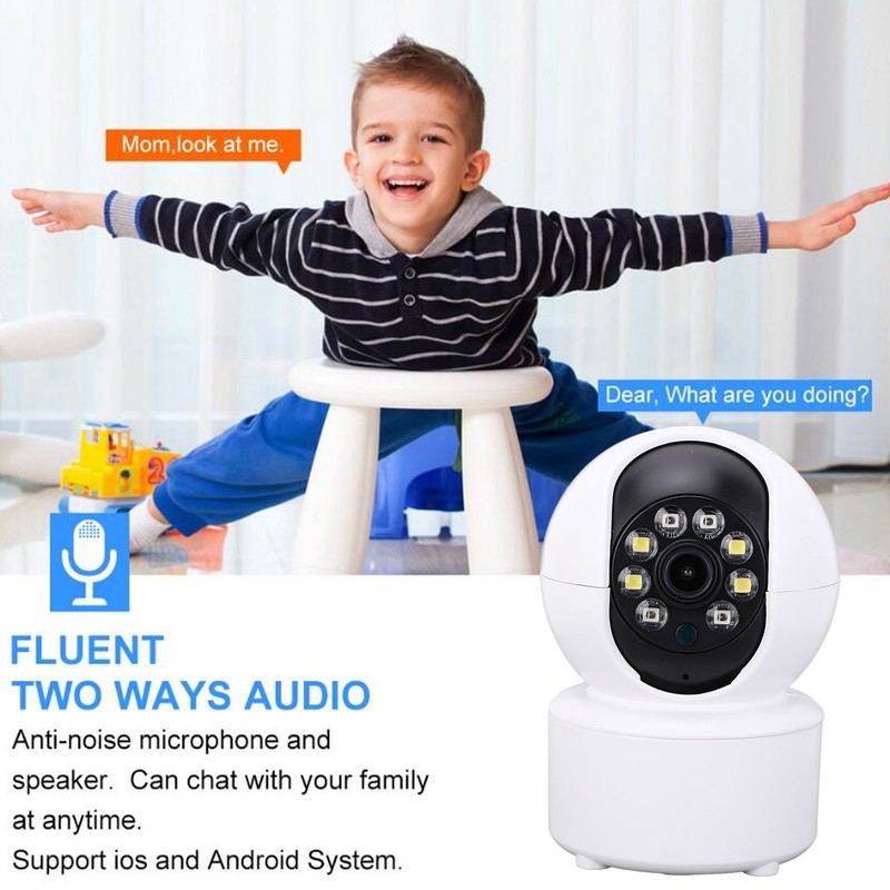 Indoor Security Camera 1920x1080P HD WiFi Home Wireless Camera Baby