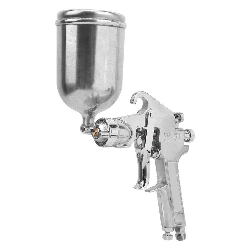 Spray Gun Set Upper Pot Gravity Feed Paint 1.8mm Fluid