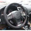 Eiseng DIY Steering Wheel Cover for Subaru Impreza 2013 2014