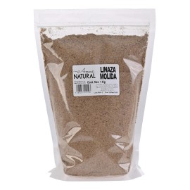 Linaza Molida 1 Kg Semilla De Linaza Molida Premium