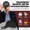 tshirtladen Snapback Schwarz Bester Papa DER Welt – Vatertagsgeschenk Papa,