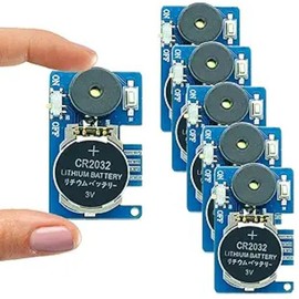 NewNoiseWar-Cricket Noise Maker Prank (6 Pcs), Hidden Pranks Beeping Several Months, Funny Office Pranks for Adults:_Blue*6