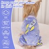 Dog Sweaters for Small Dogs Male Female Fleece Dog Pajamas