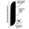 LookOurWay Feather Flag Pole Kit - 12 Feet Tall Advertising