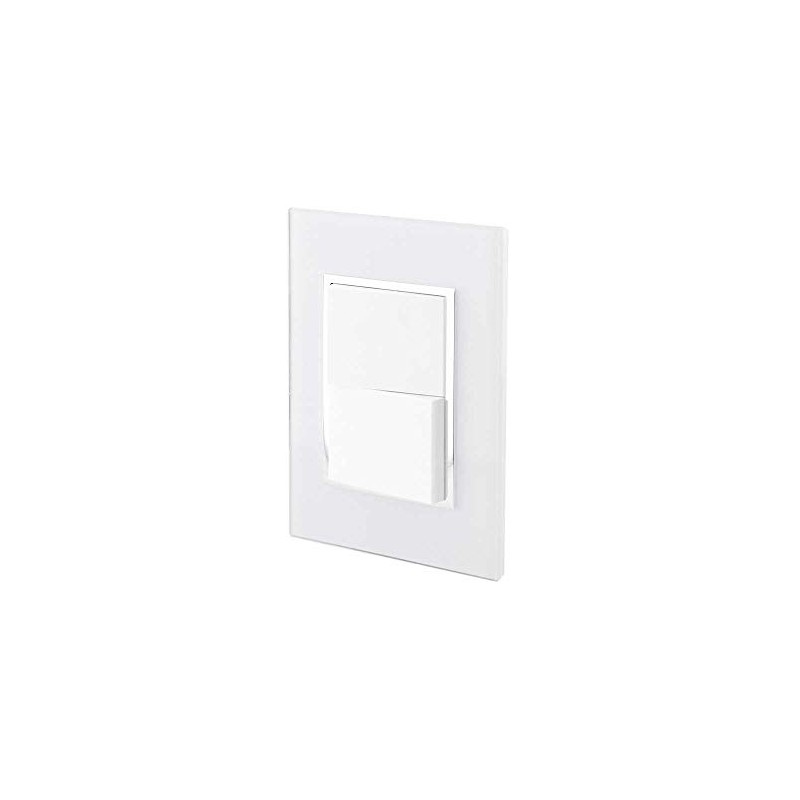 SANELEC 4475 Placa con Doble Apagador Venecia