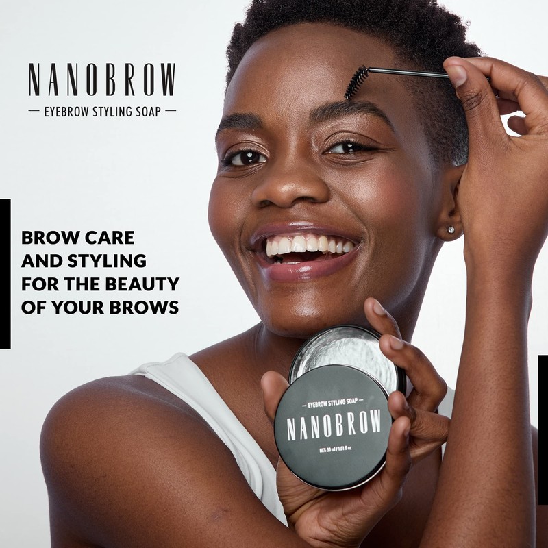 Eyebrow Soap Nanobrow Styling Soap 30 g - Natural and