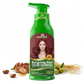 Herbishh - Champ colorante para cabello gris, champ con tinte natural para el cabello, colorea el cabello en minutos, dura hasta de 3 a 4 semanas,... 