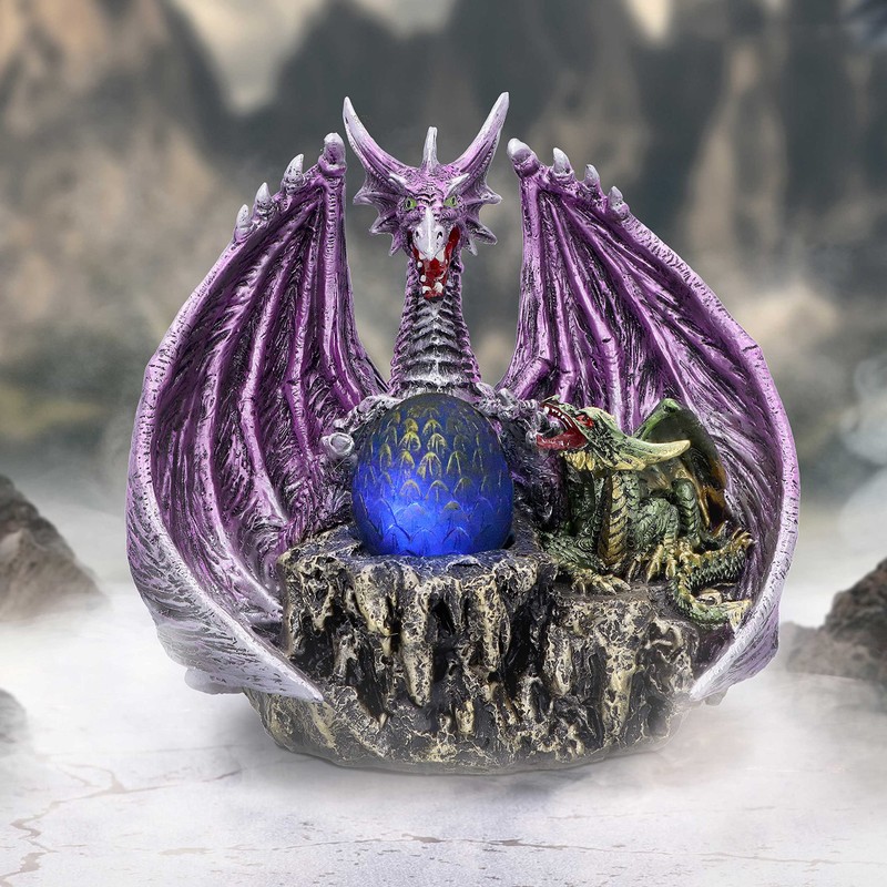 Nemesis Now The Arrival Figurine 17.5cm, Resin, Dragon Sculpture, Gothic