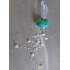 Set of 3 Ocean Inspired Elegant Urchin Shell and Pearl