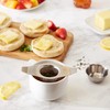 RSVP International Tea Strainer Collection, Strainer & Drip Cup