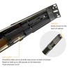 Couver CabinetRTA Soft-Close DIY Slide Out Cabinet Shelf Pull-Out Wood