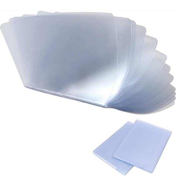 2Pcs Plastic Wallet Insert Credit Card Holder with 10 Page