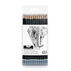 Royal & Langnickel SPEN-12 Essentials Sketching Pencil Set, 12-Piece