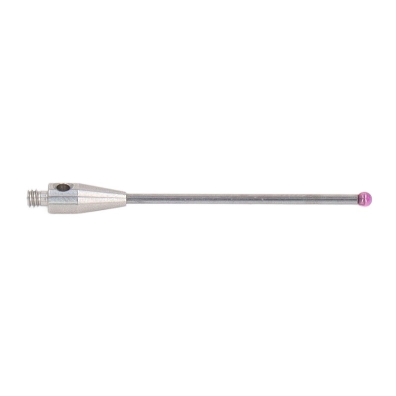 CMM Touch Probe Stylus Red Wear Resistant Ball Tungsten Carbide