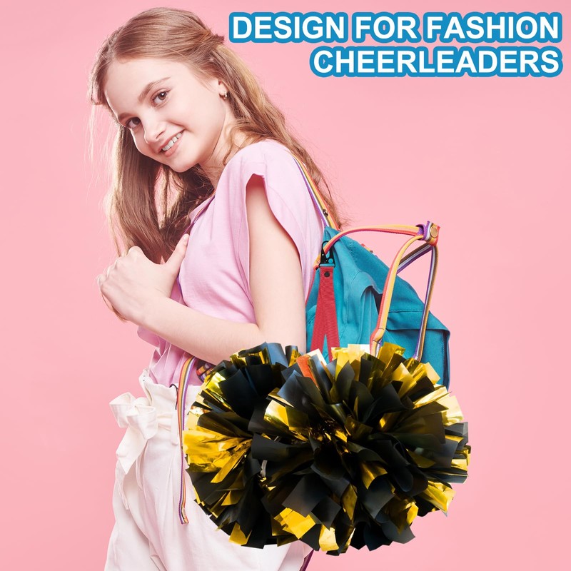 PATIKIL Backpack Cheer Pom Holder Adjustable Cheer Bow Holder Pom