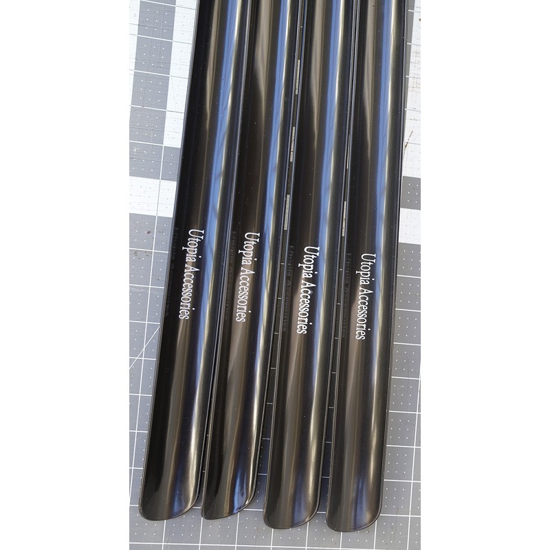 Lot of 4 Extra Long 30" Plastic Shoe Horns Shoehorns