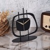 muyika Desk Clock for Living Room, Desk Clock for Office,