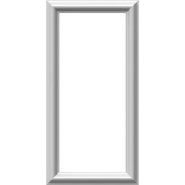 Ekena Millwork PNL12X24AS-01 12"W x 24"H x 1/2"P Ashford Molded Classic Wainscot Wall Panel