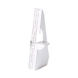 White Self-stick Easel Back 3in Pkg/5