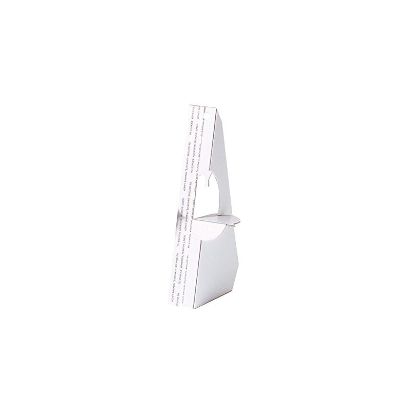 White Self-stick Easel Back 3in Pkg/5