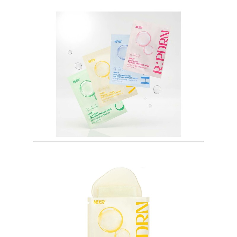 MERZY Merge PDRN Moisture Ampoule Mask Pack Hyaluronic Acid Moisture