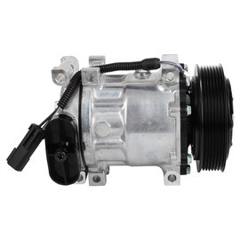 CCIYU AC Compressor with Clutch 2002-2003 for Dodge Dakota 3.9L,2002-2003 for Dodge Dakota 5.9L A/C Air Conditioner Compressor Replaces RL055339AH