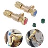 Pack of 2 Filling Coolant Safety Valve Quick Coupling Air
