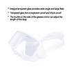 Diving Goggles AntiFog Silicone Underwater Goggles Tempered Glass Lens Swimming