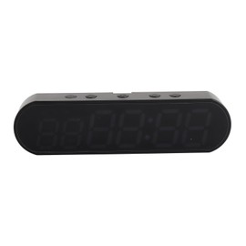 Sports Interval Timer, Alarm Clock Multifunctional Portable Gym Timer 1000mAh for School for Workout, Display 2 Dimmable Levels Workout Clock Portable Gym Timer for Home Gym