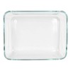 Pyrex 7211 6-Cup Rectangular Glass Storage Container - Made in