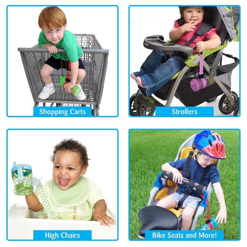 PBnJ Baby SippyPal Sippy Cup Strap Holder Leash Tether (1