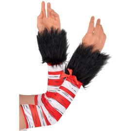Costumes USA Dr. Seuss Womens Cat in the Hat Arm Warmers(OS)