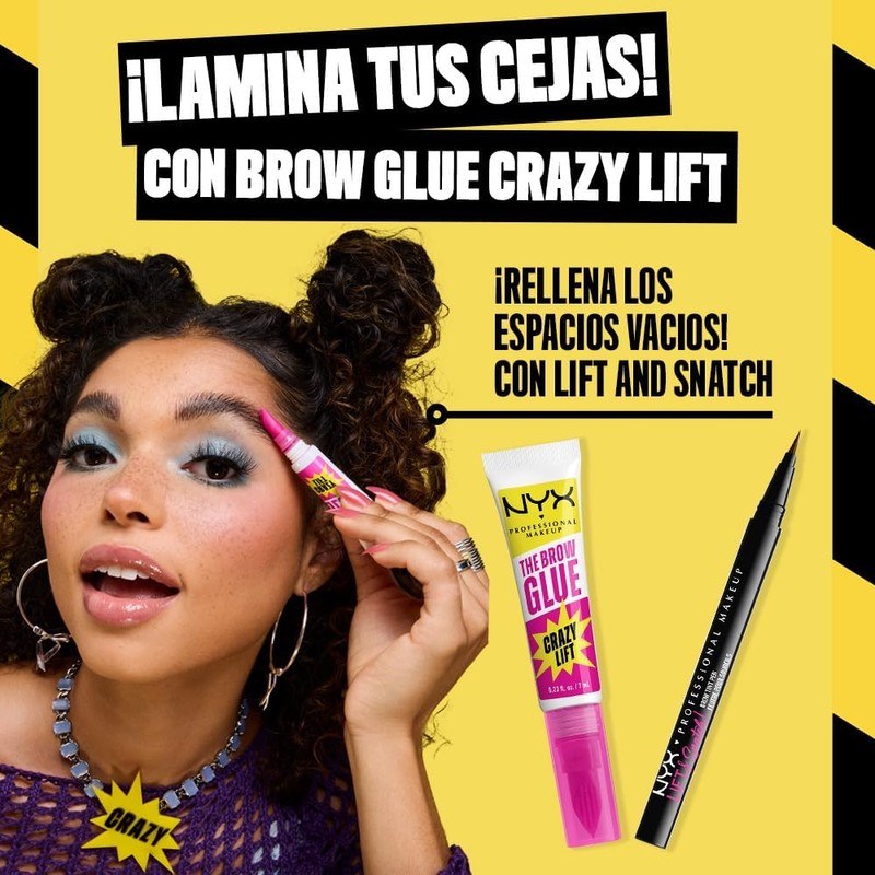 The Brow Glue Crazy Lift Gel NYX – Cejas laminadas