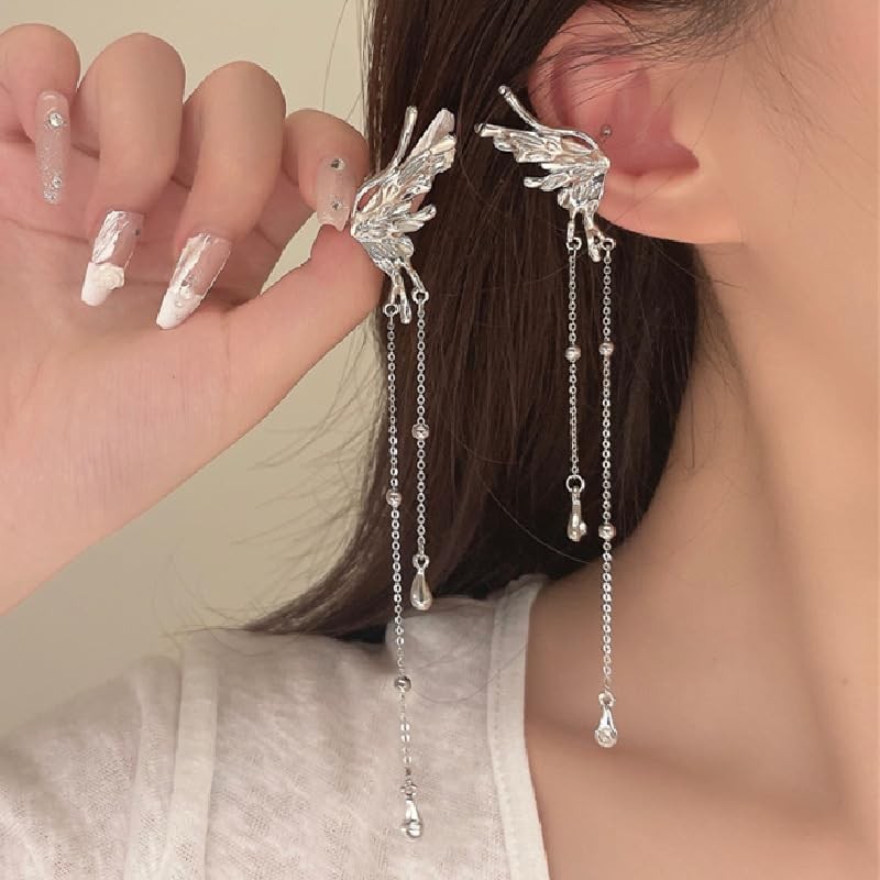 QYHH052 Ear Cuffs, Ear Cuffs, Earrings, Ear Bone Clip, Left