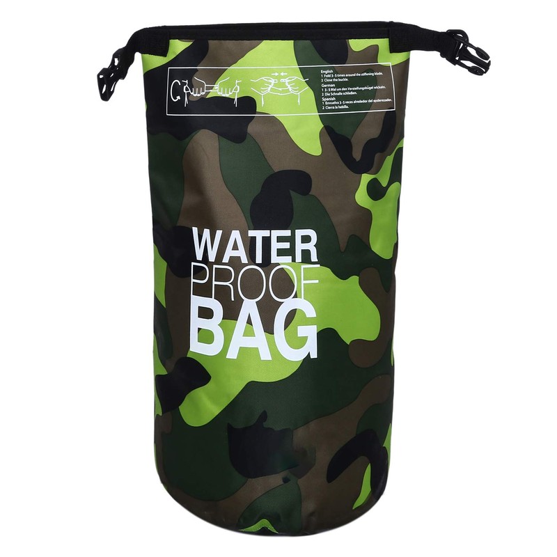 DonDon Waterproof Outdoor Dry Bag for Your Valuables, multicolour