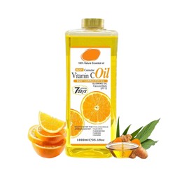 Vitamin C oil, body corrector with SPF1 Oil for face and body 7 days results (1000ml/35.19oz)