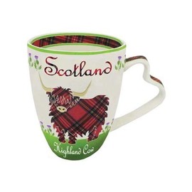 Royal Tara Scotland Highland Cow Mug 380ml/13fl