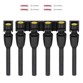 Wall Bracket for 6x Kärcher Pressure Washer Lances Pressure Washer Accessories, Compatible with Kärcher Lances and Attachments, Storage Holder, Garden Accessories