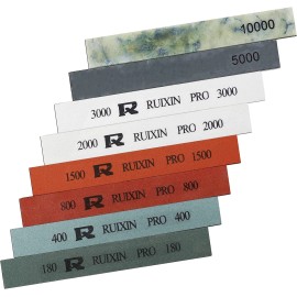 Knife RUIXIN PRO 8 Pcs Knife Sharpening Stones for RUIXIN PRO RX-008 RX-009 Knife Shar