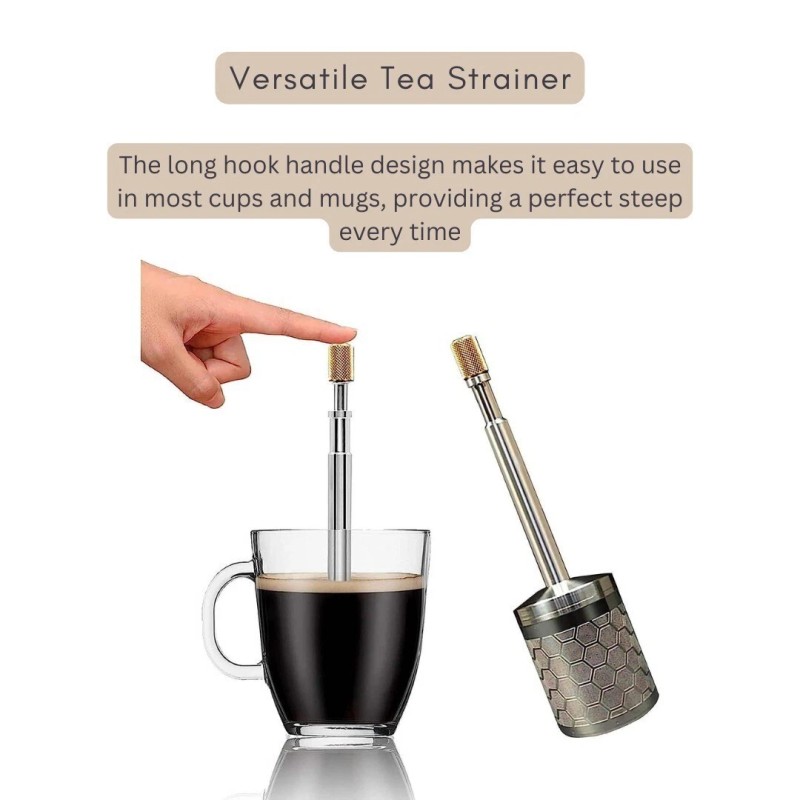 vigor Portable Convenient COFFEE Press plunger & Tea Filter with