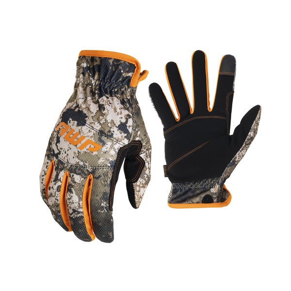 AWP VEIL® Camouflage Utility Work Gloves, Large, Menâ€™s Gloves with