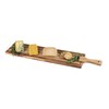 Twine Rustic Farmhouse Tapas Board Serveware, Acacia Wood Plank, Cheese
