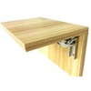 WANLIAN 90 Degree Folding Door/Shelf Hinge Hidden Bracket Table Holder