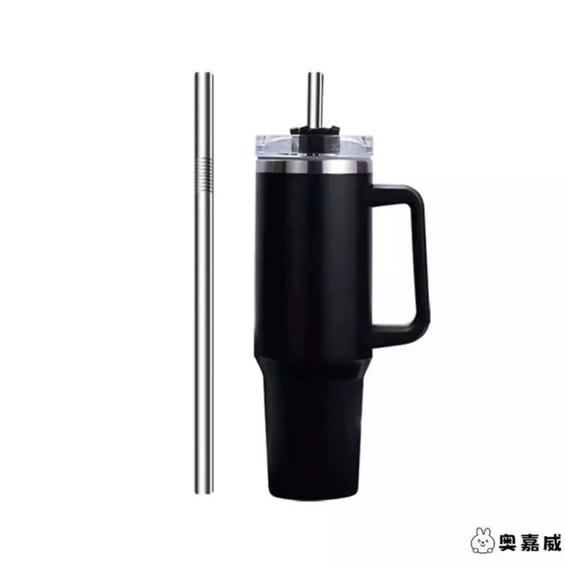 Oapic 오아픽 11번가 스텐빨대 30cm 40oz 텀블러용 재사용 빨대 텀블러