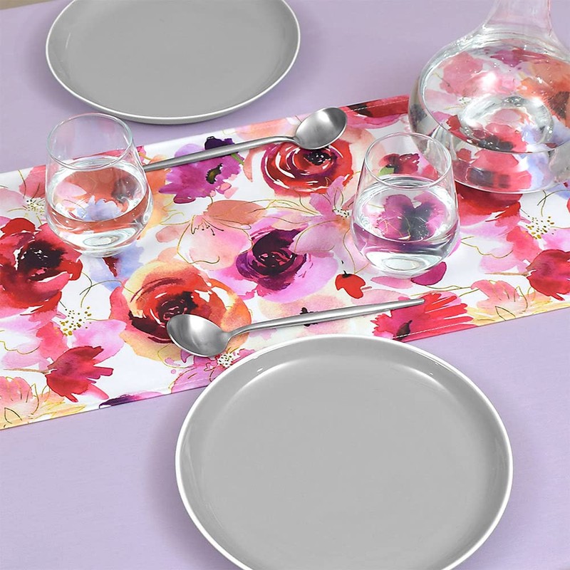 Style Decor W2701120 Laminated Table Runner, Waterproof, Nordic Table Center,